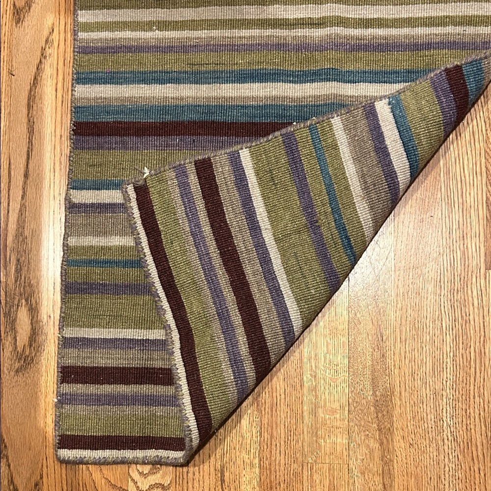 Striped Multicolor Rug - Picture 2 of 6